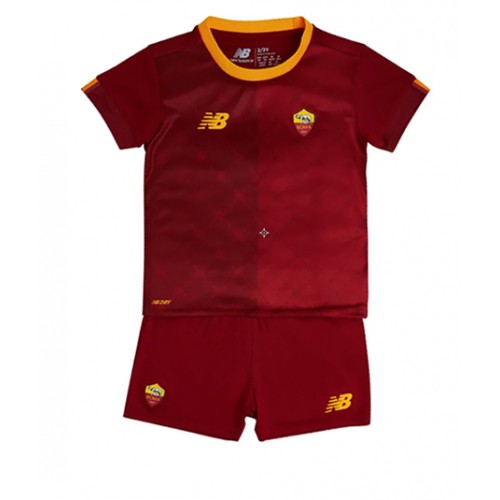 Dres AS Roma Domaci za djecu 2022-23 Kratak Rukav (+ kratke hlače)
